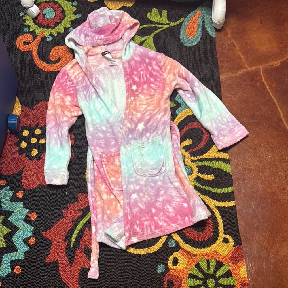 Cuddl Duds Pastel Plush Robe